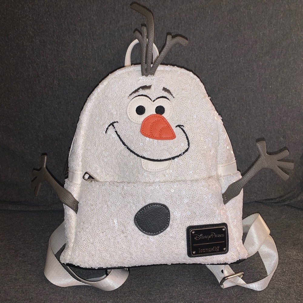 Loungefly Olaf Sequin mini backpack